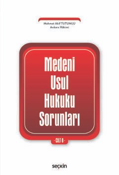 Medenî Usul Hukuku Sorunları Cilt: 8