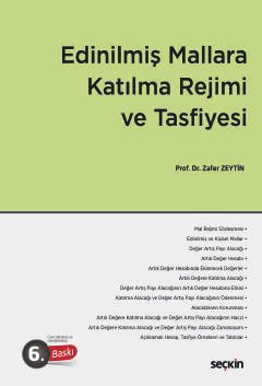 Edinilmiş Mallara Katılma Rejimi ve Tasfiyesi