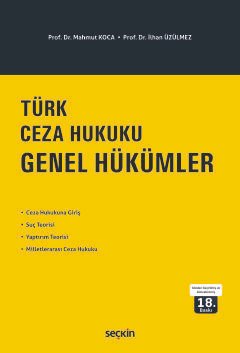 Türk Ceza Hukuku Genel Hükümler