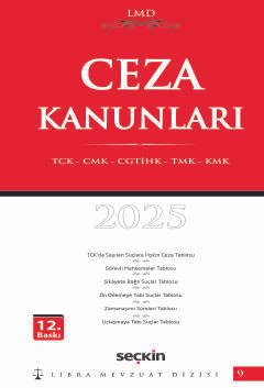 Libra Mevzuat DizisiCeza Kanunları (TCK – CMK – CGTİHK – TMK – KMK) / LMD–9