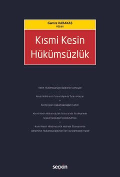 Kısmi Kesin Hükümsüzlük