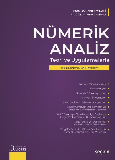 Nümerik Analiz (Teori ve Uygulamalarla)