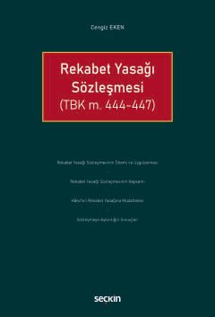 Rekabet Yasağı Sözleşmesi<br /> (TBK m. 444–447)