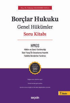 Borçlar Hukuku Genel Hükümler – Soru Kitabı