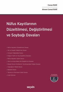 Nüfus Kayıtlarının Düzeltilmesi, Değiştirilmesi ve Soybağı Davaları