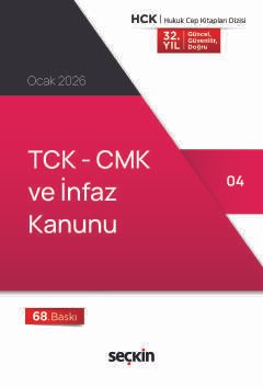 TCK – CMK ve İnfaz Kanunu (Cep Kitabı)