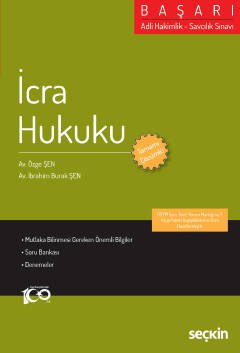 Adli Hakimlik – Savcılık Sınavı BAŞARI – İcra Hukuku