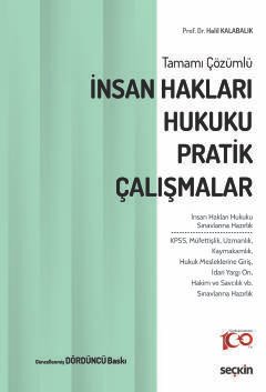 Tamamı Çözümlüİnsan Hakları Hukuku Pratik Çalışmalar
